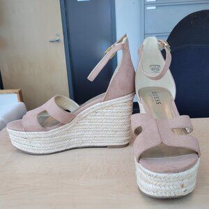 Guess Factory Ayleen Espadrille Wedges